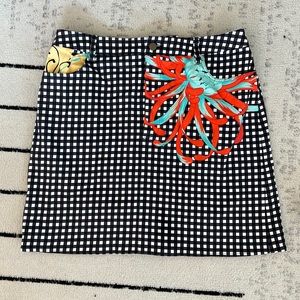 The Kit Gingham Mini Skirt